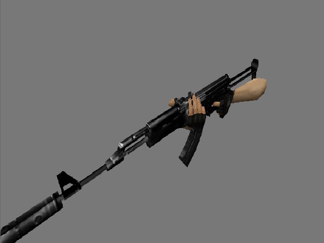 Чёрная AK47 для M4A1